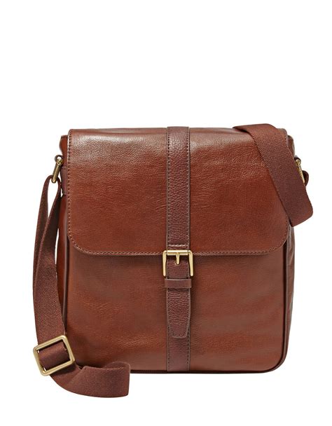 fossil men's satchel bags.